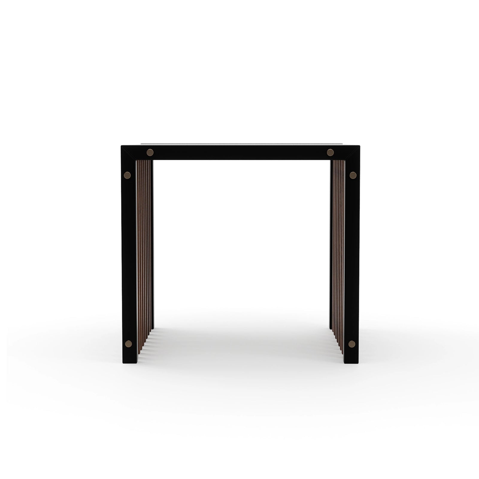 Caracole Pinstripe End Table – front view
