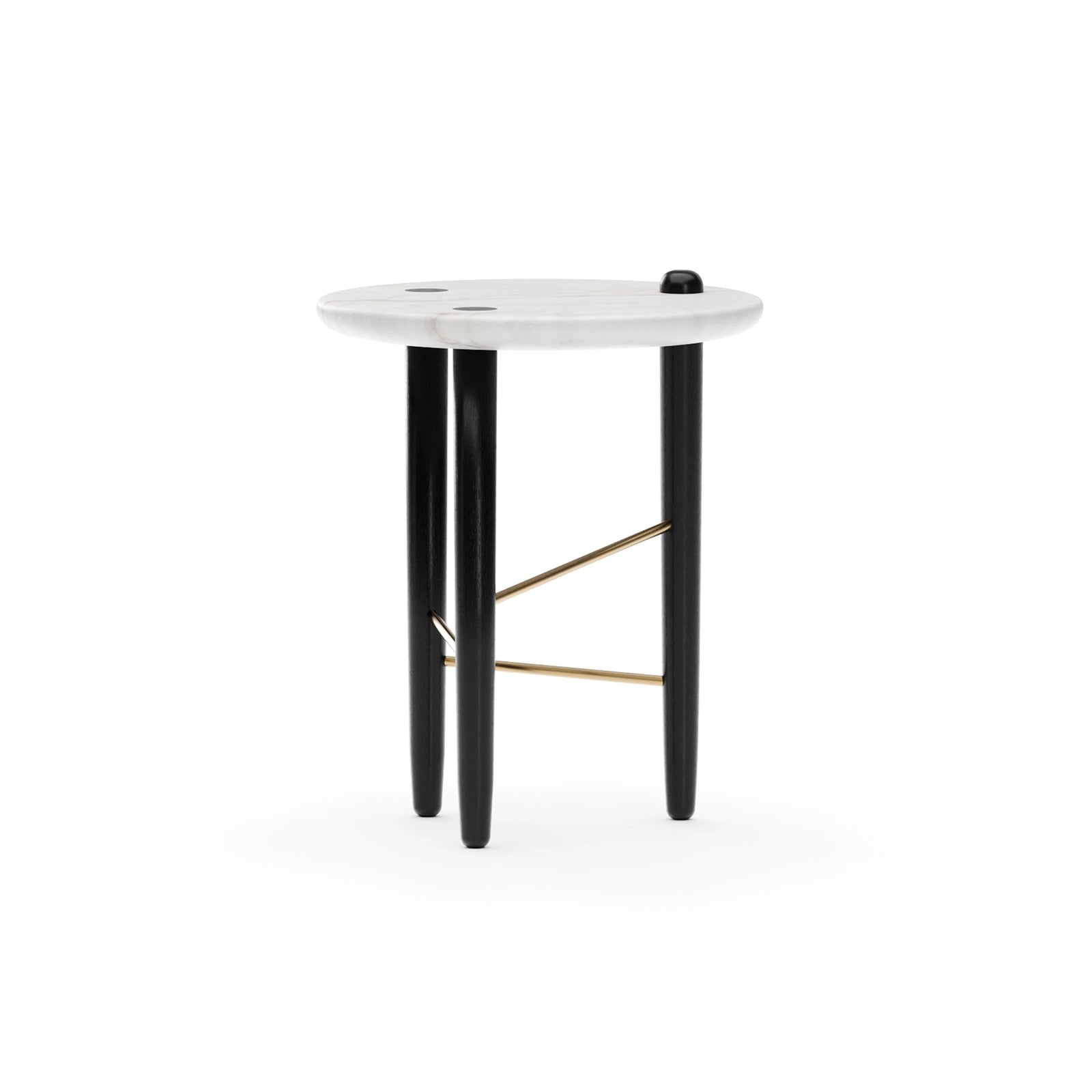 Caracole Madera Spot Table – angle view