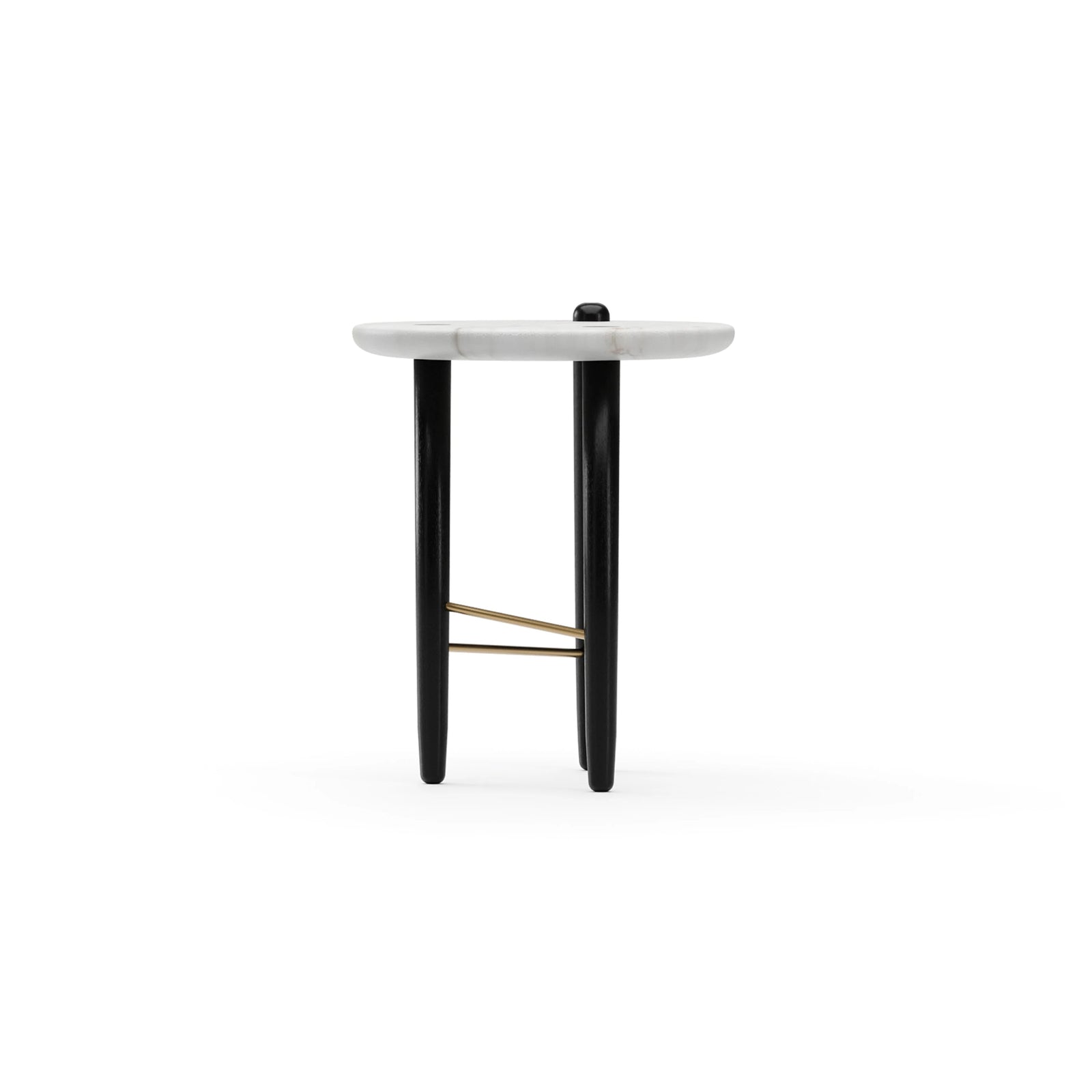 Caracole Madera Spot Table – side view