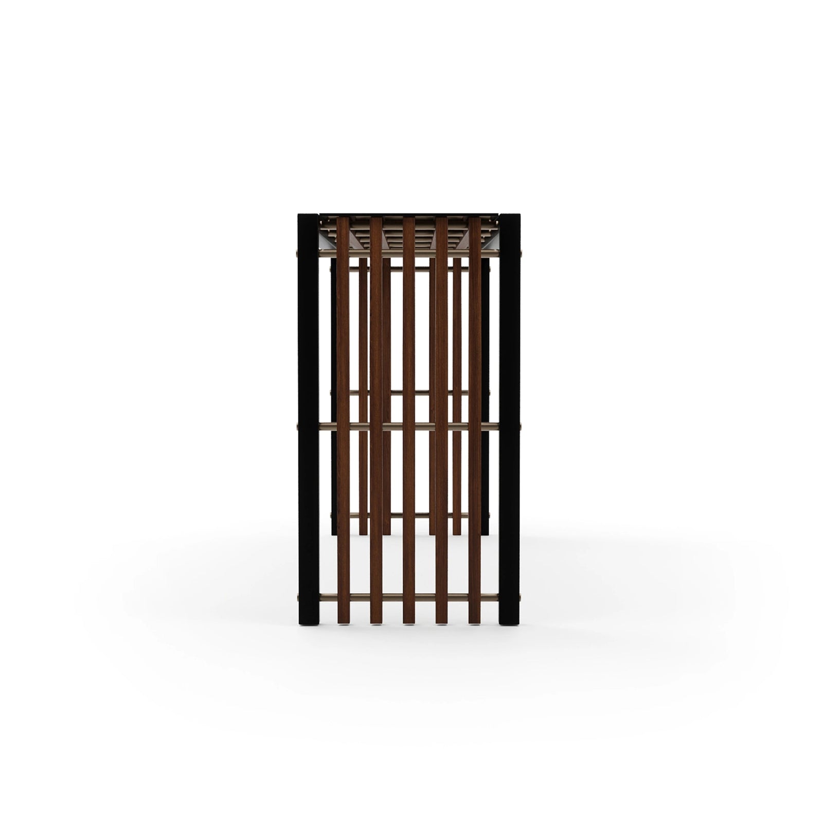 Caracole Pinstripe Console Table – side view