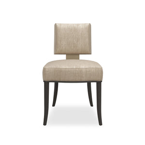 Caracole Reserved Seating Side Dining Chair – front view
