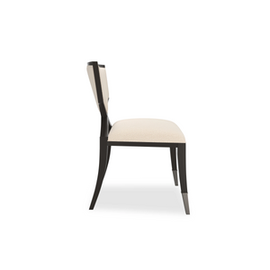 Caracole First Chair Ivory – side view