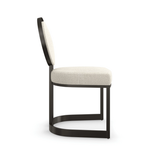 Caracole La Lune Bronze Dining Chair – top view