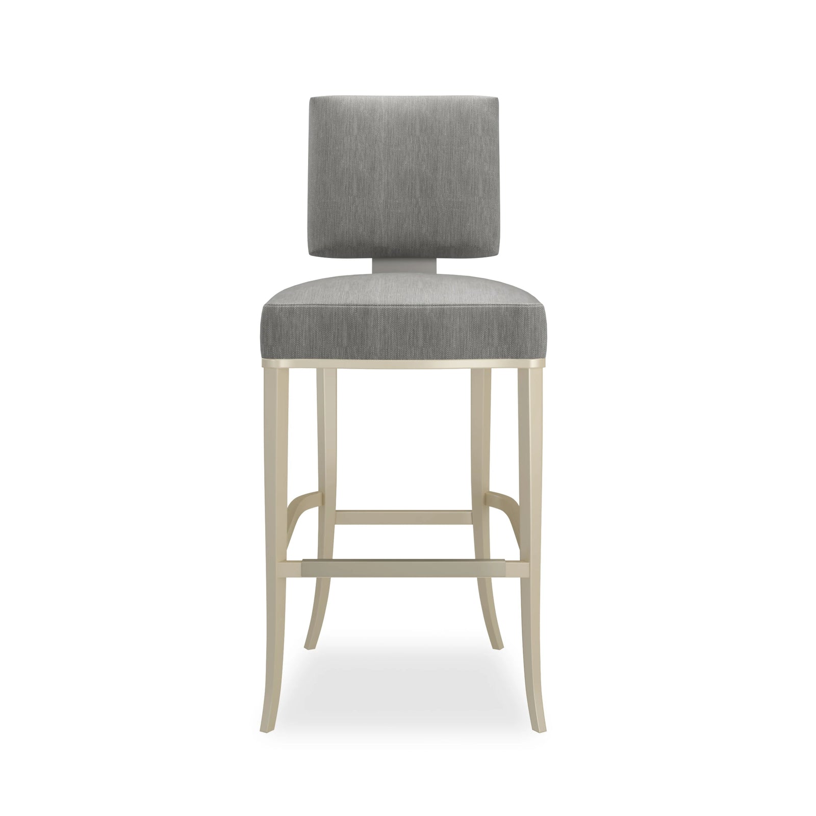 Caracole Reserved Seating Bar Stool – front view
