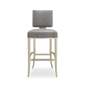 Caracole Reserved Seating Bar Stool – front view