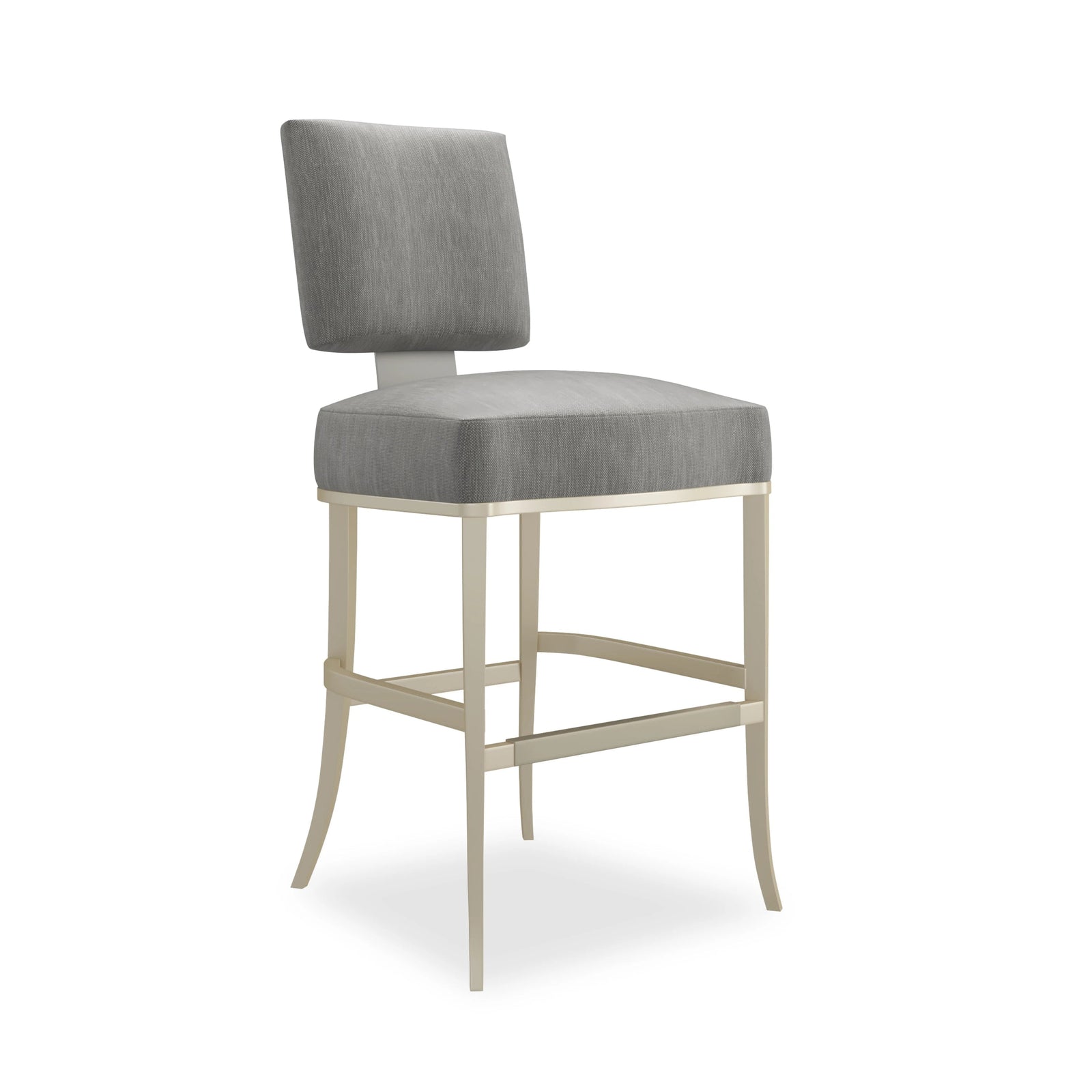 Caracole Reserved Seating Counter Stool – angle view