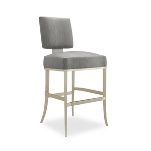 Caracole Reserved Seating Counter Stool – angle view