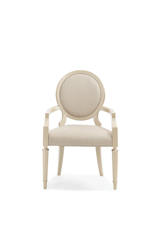 Caracole Chitter Chatter Dining Chair – angle view