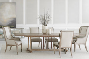 Caracole Family Gathering Dining Table – angle view