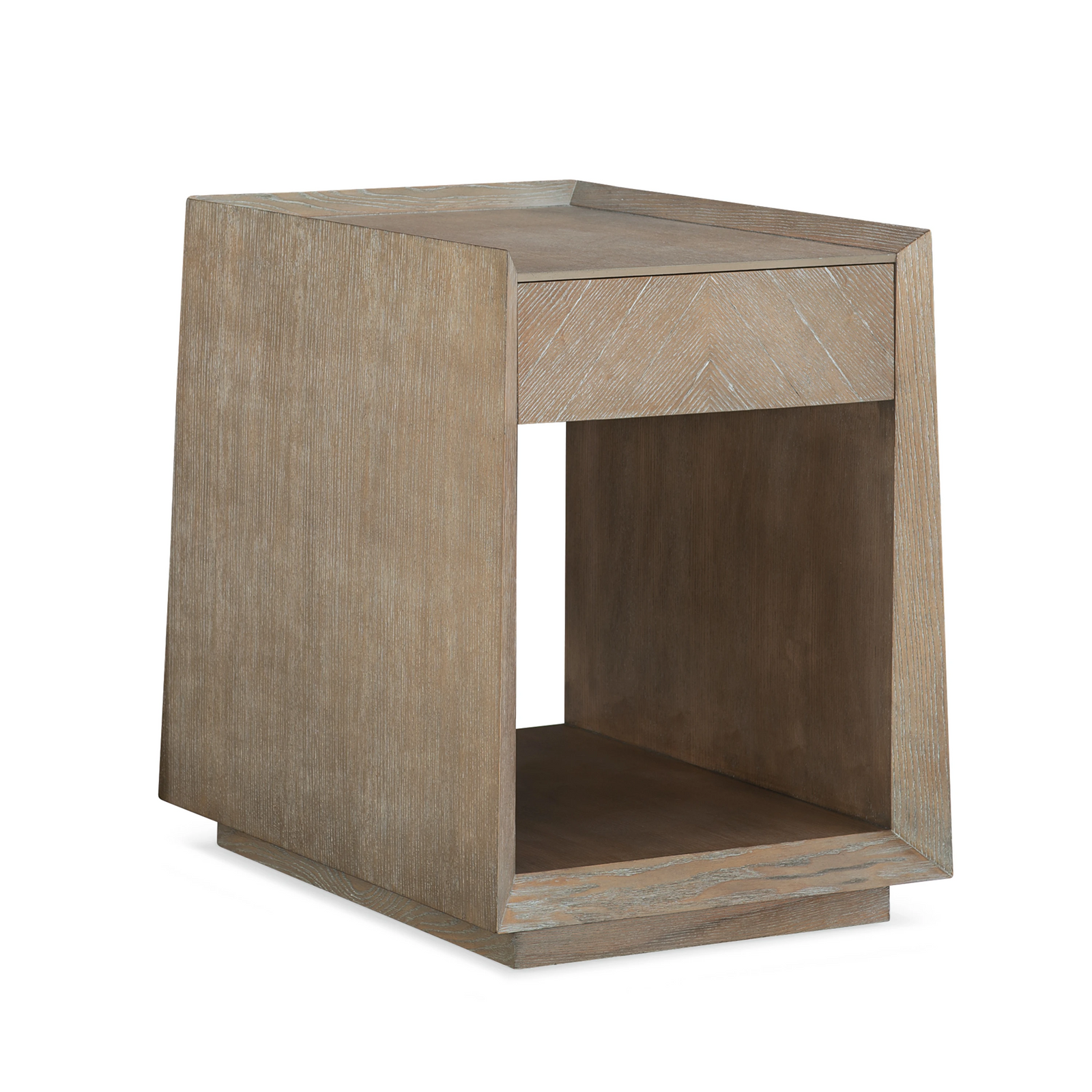 Caracole Bridges Side Table – side view
