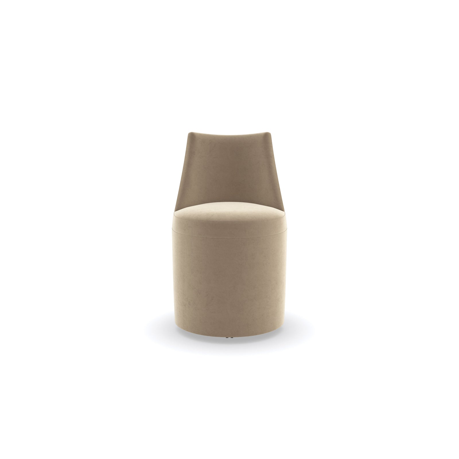 Caracole Barrel Roll Dining Chair – front view