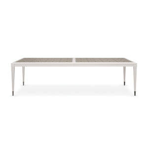 Caracole Lattice Gather Dining Table – front view