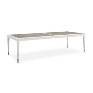 Caracole Lattice Gather Dining Table – room setting