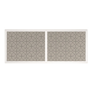 Caracole Lattice Gather Dining Table – back view