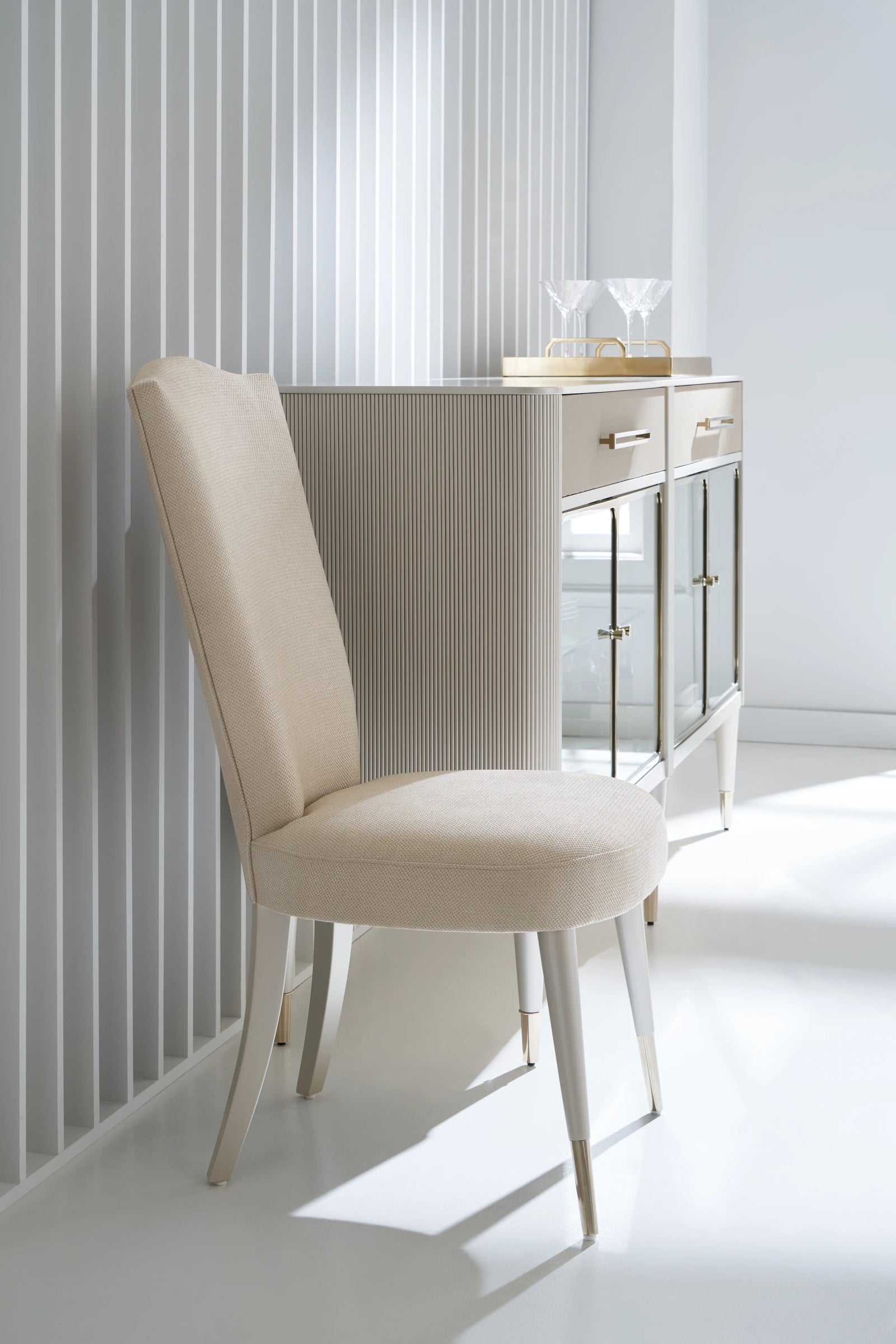 Caracole Cherub Side Chair – angle view