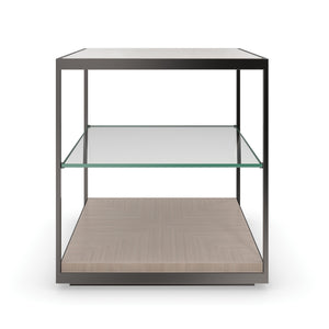 Caracole Quadrant Side Table – front view