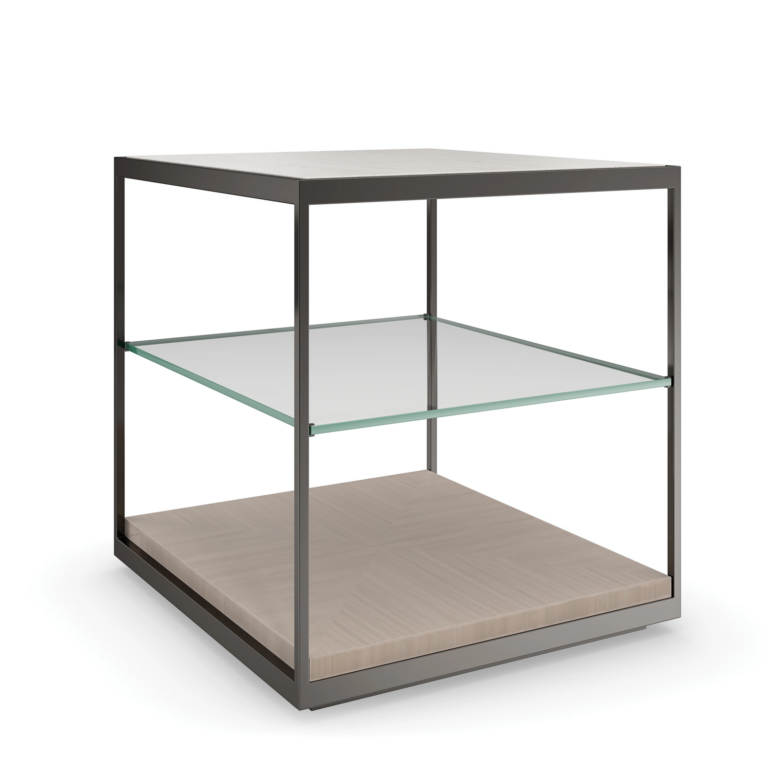 Caracole Quadrant Side Table – back view