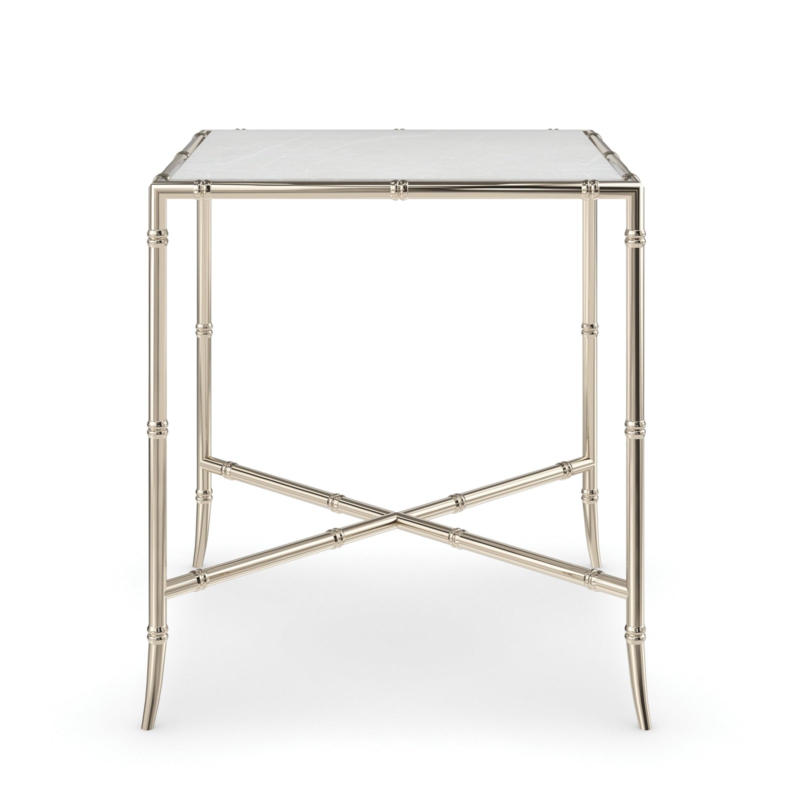 Caracole Ceylon Small Nesting Table – front view