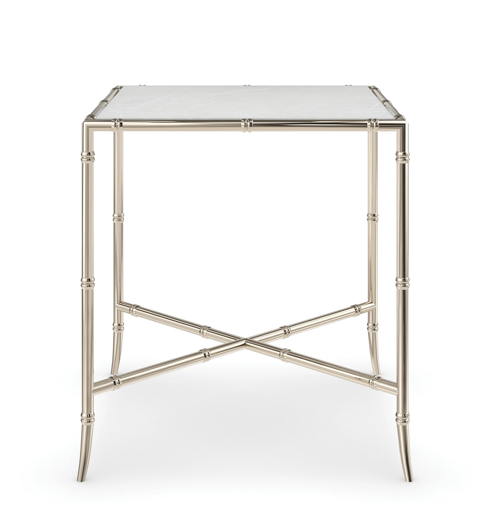 Caracole Ceylon Small Nesting Table – angle view