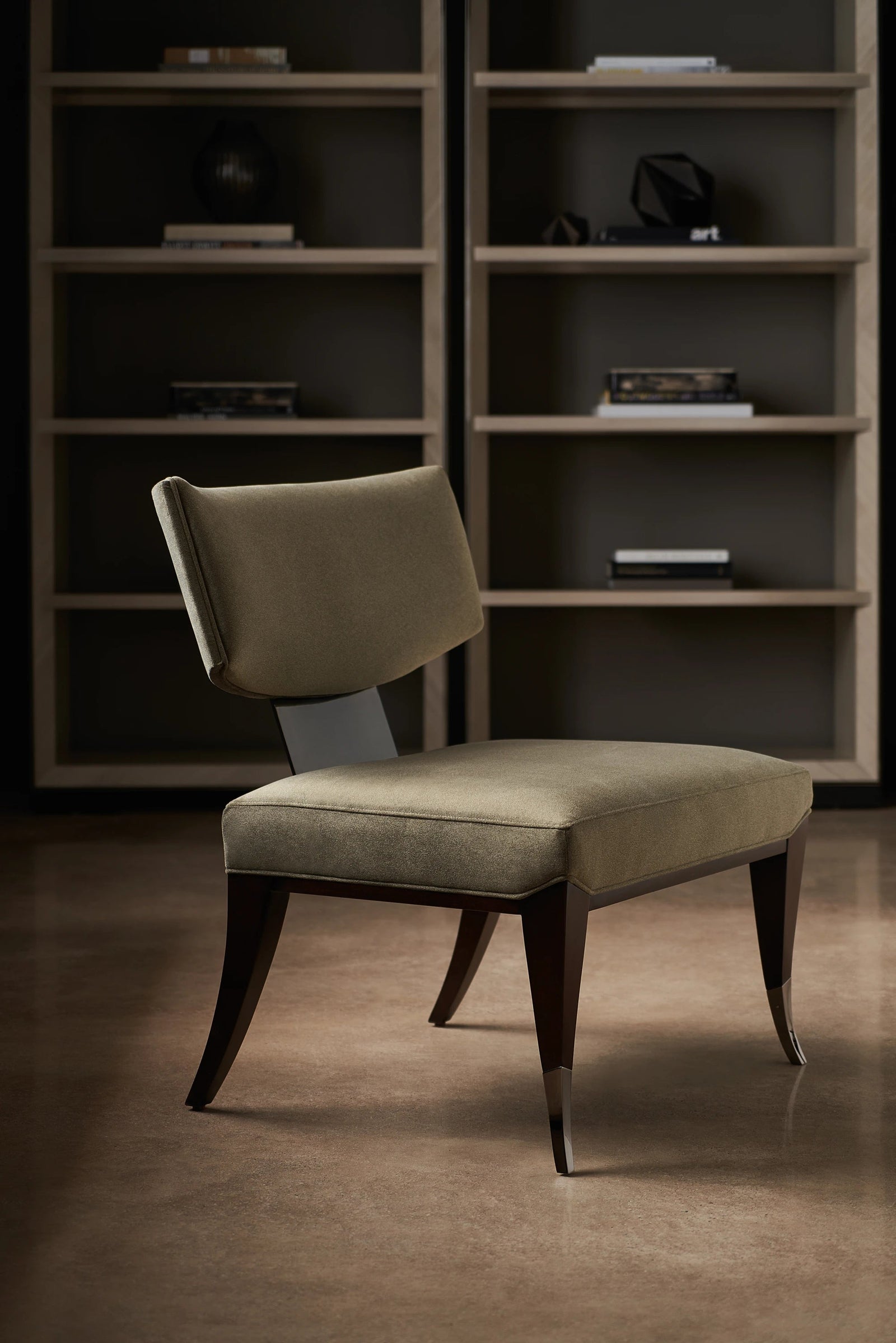 Caracole High Rise Bookcase – top view