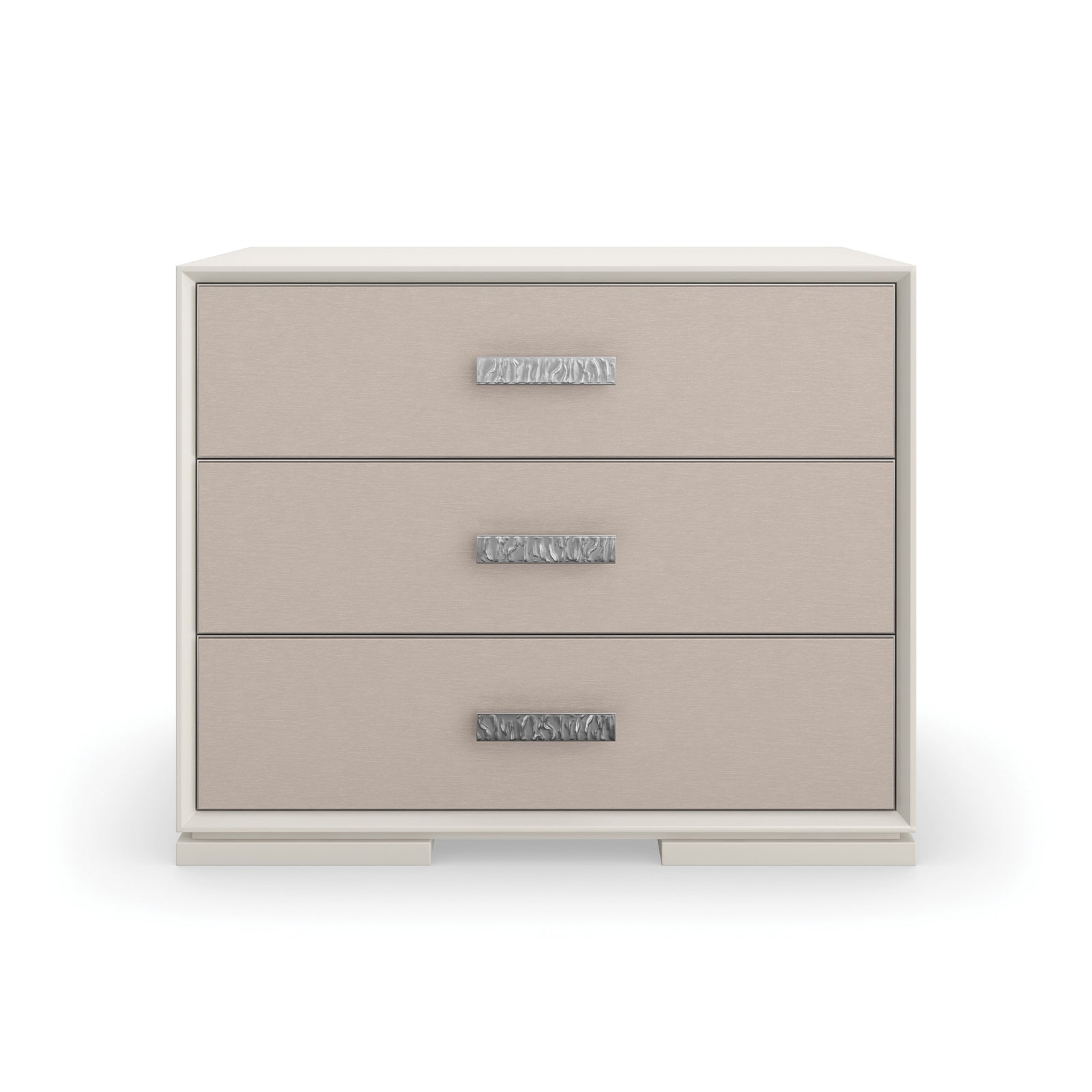 Caracole Silver Lining Nightstand – front view