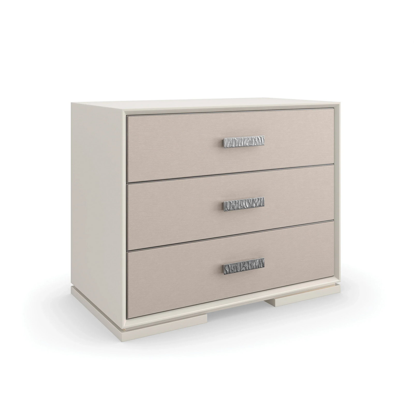 Caracole Silver Lining Nightstand – side view