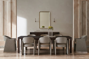 Caracole Mirror Image Dining Table – angle view