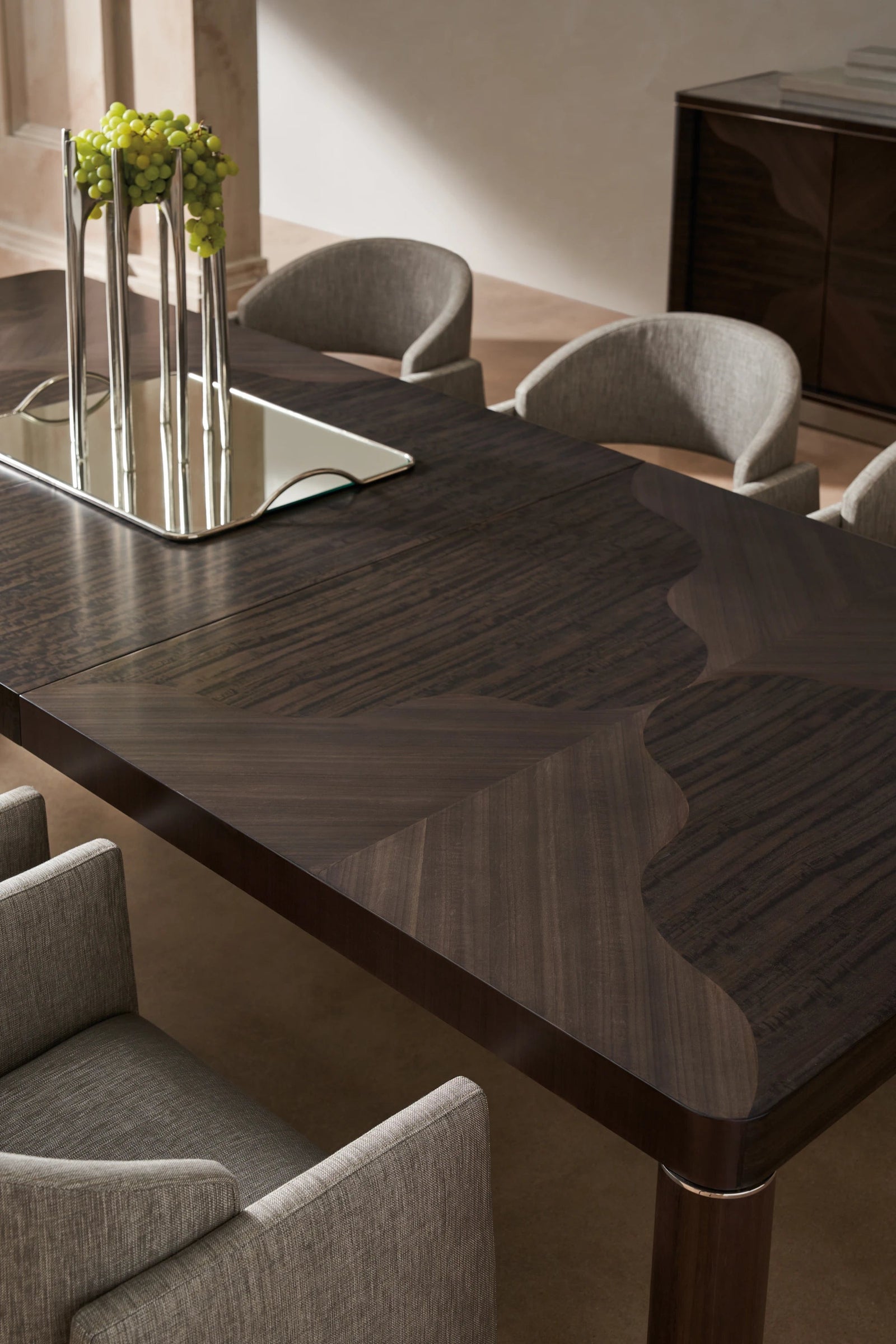 Caracole Mirror Image Dining Table – back view