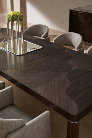 Caracole Mirror Image Dining Table – top view