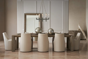 Caracole Barrel Roll Dining Chair – side view