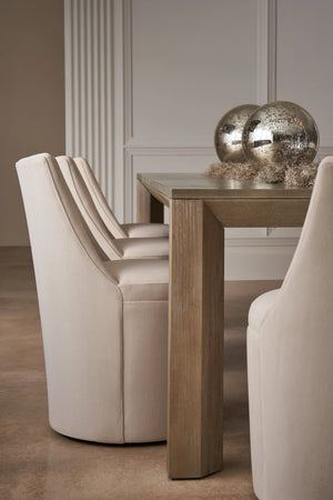 Caracole Barrel Roll Dining Chair – top view
