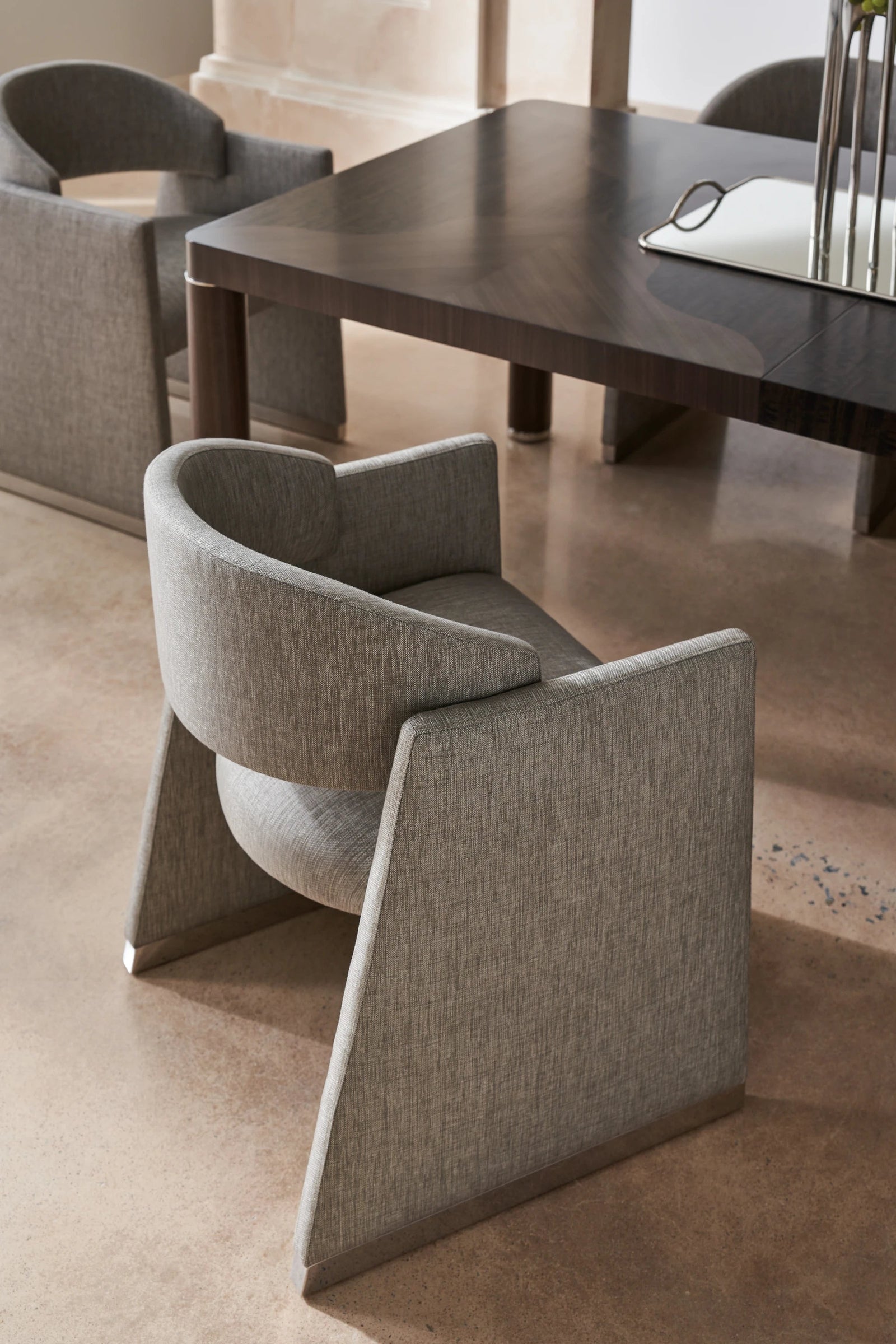 Caracole Polish Off Dining Chair – side view