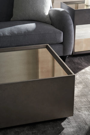 Caracole Dark Matter Cocktail Table – angle view