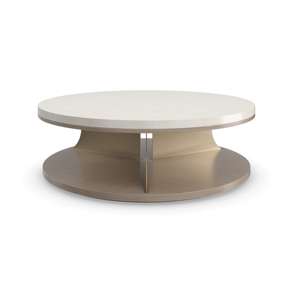 Caracole Braces Cocktail Table – front view