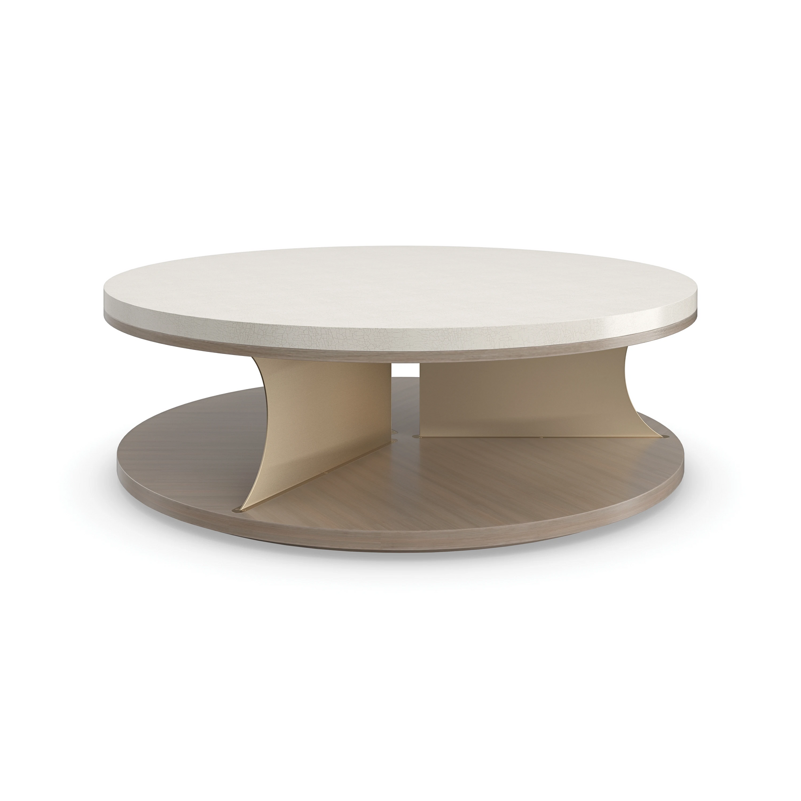 Caracole Braces Cocktail Table – top view