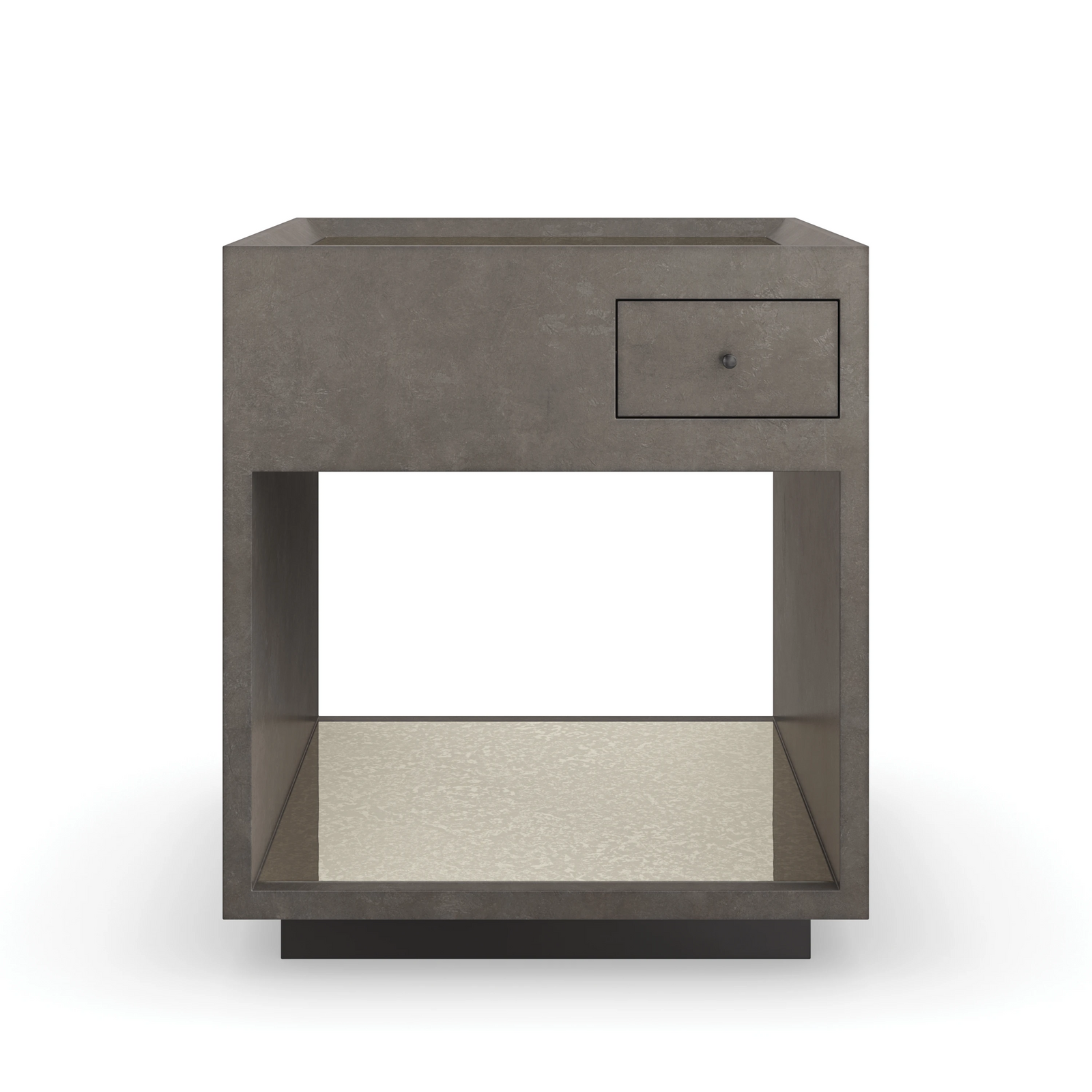 Caracole Dark Matter End Table – front view