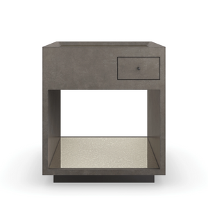 Caracole Dark Matter End Table – front view