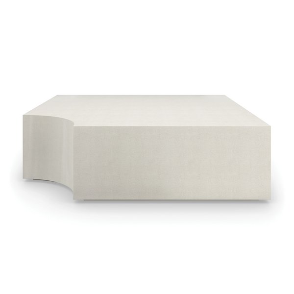 Caracole Buttoned Up End Table – front view