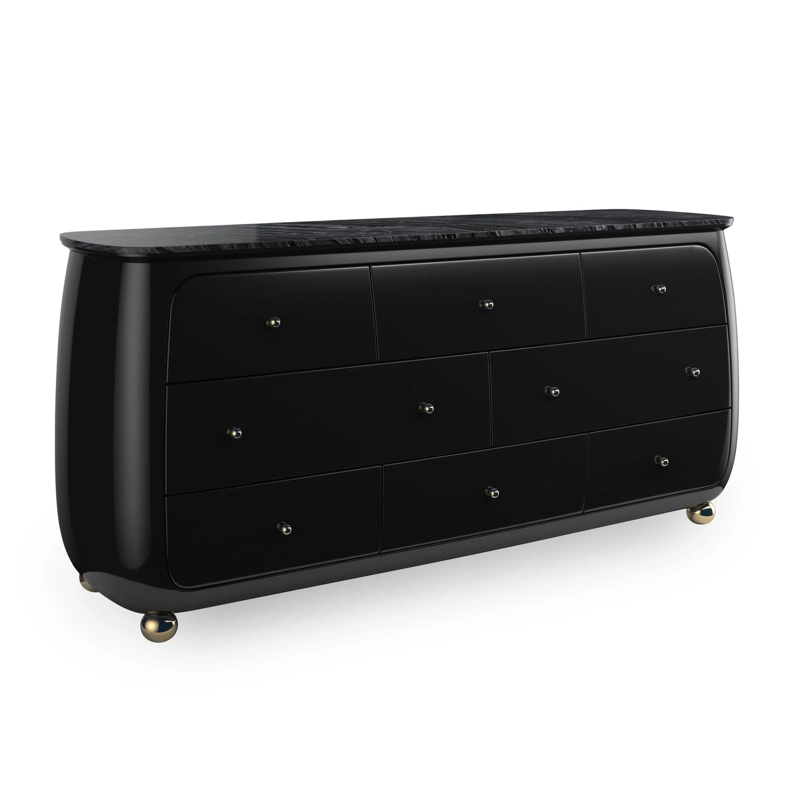 Caracole Cabochon Dresser – angle view
