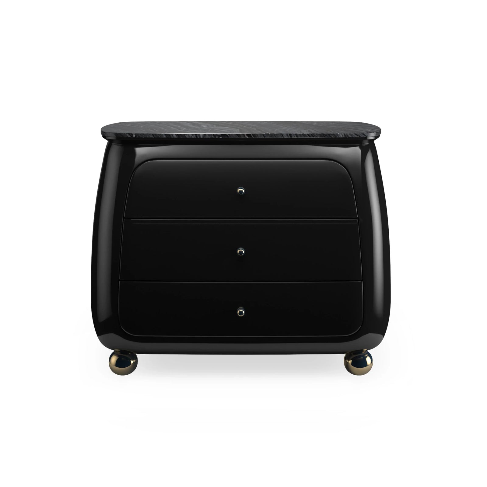 Caracole Cabochon Nightstand – front view