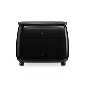 Caracole Cabochon Nightstand – front view