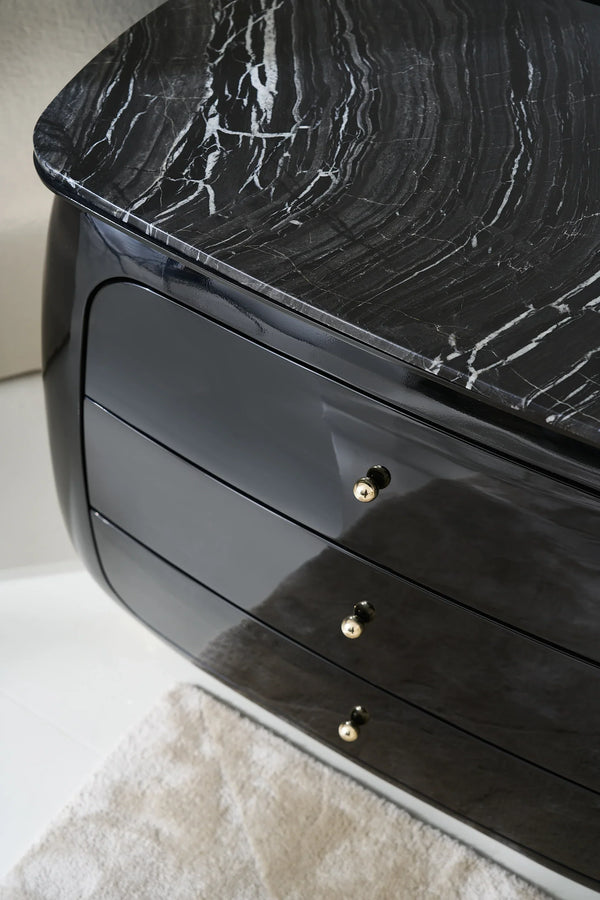 Caracole Cabochon Nightstand – angle view