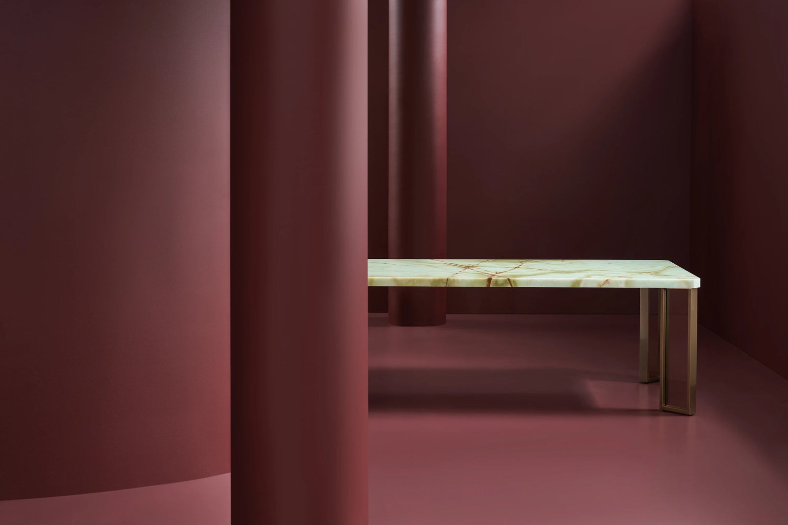 Caracole The Naturalist Dining Table – angle view