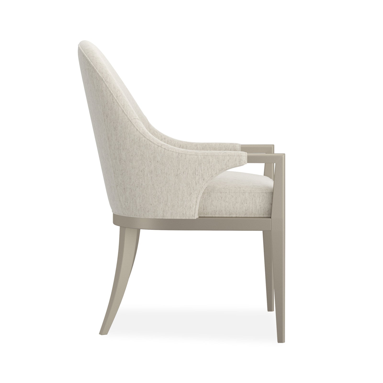 Caracole Natural Choice Arm Dining Chair – room setting