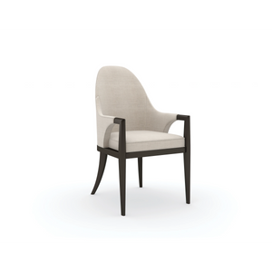 Caracole Natural Choice Arm Dining Chair – back view
