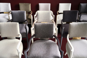 Caracole Reserved Seating Arm Dining Chair – top view