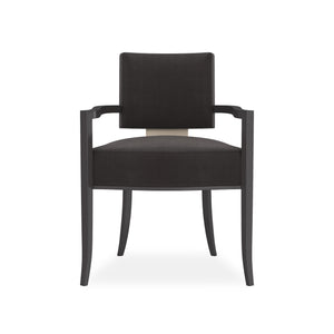 Caracole Reserved Seating Arm Dining Chair – front view