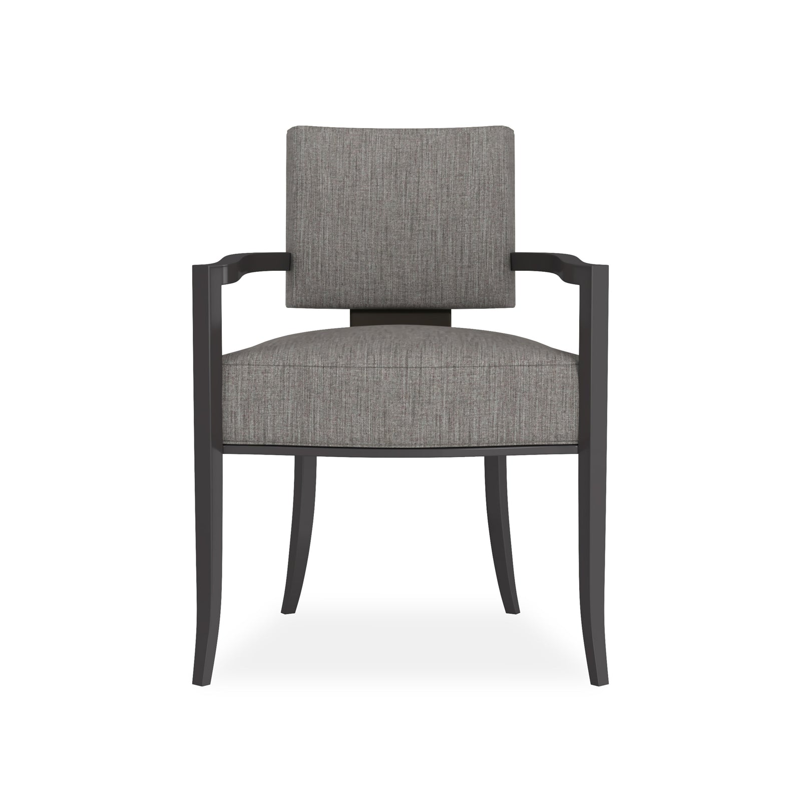 Caracole Reserved Seating Arm Dining Chair – front view