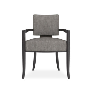 Caracole Reserved Seating Arm Dining Chair – front view