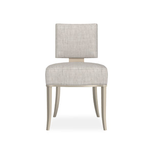 Caracole Reserved Seating Side Dining Chair – front view